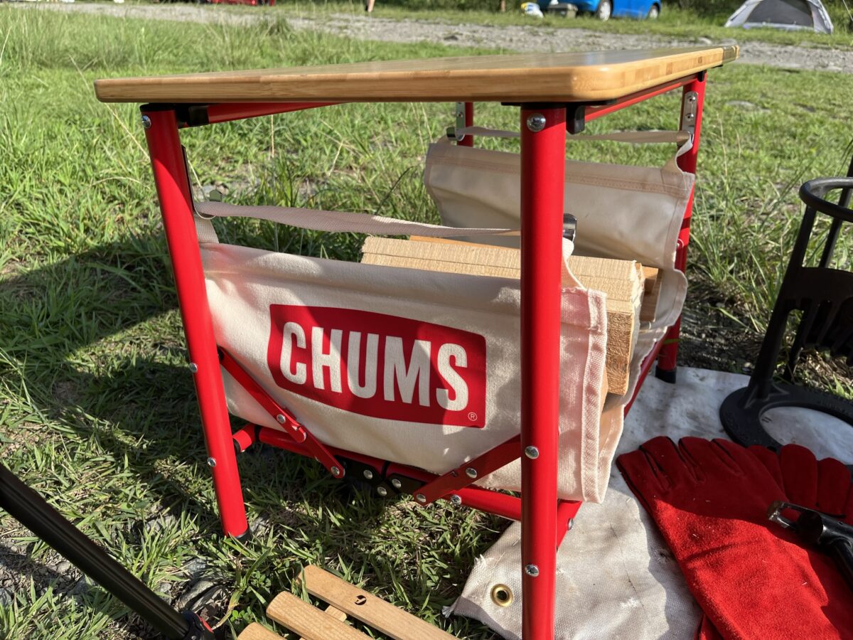 CHUMS「ファイヤーウッドテーブル」