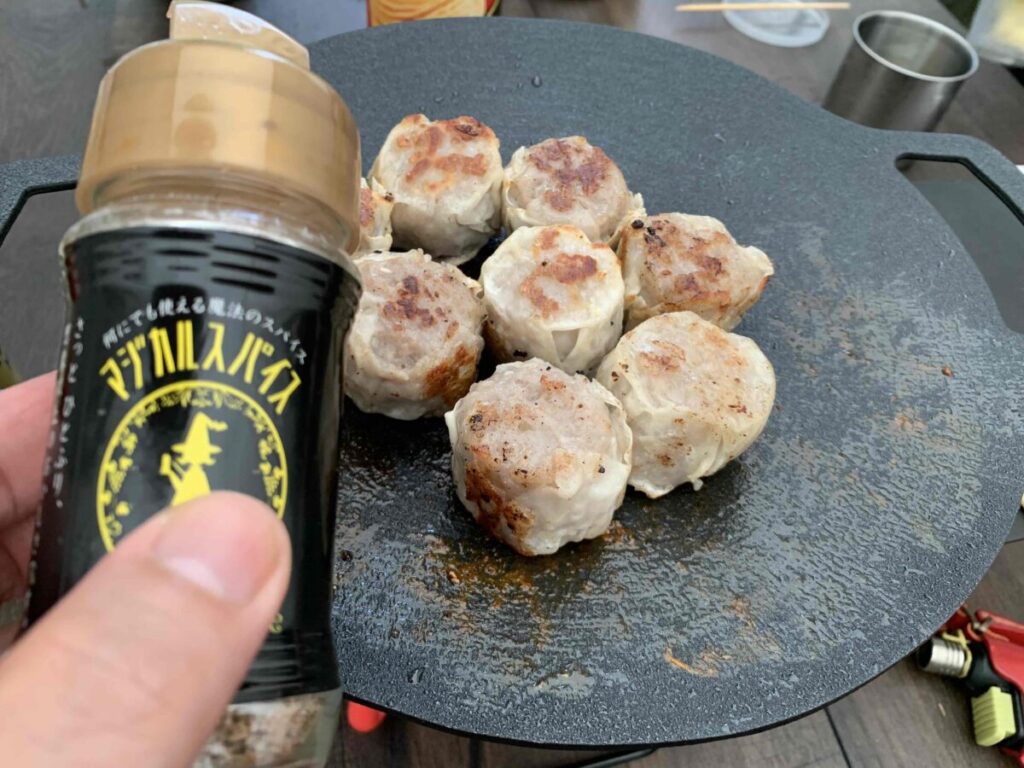 マジカルスパイスをキャンプで使った模様_3