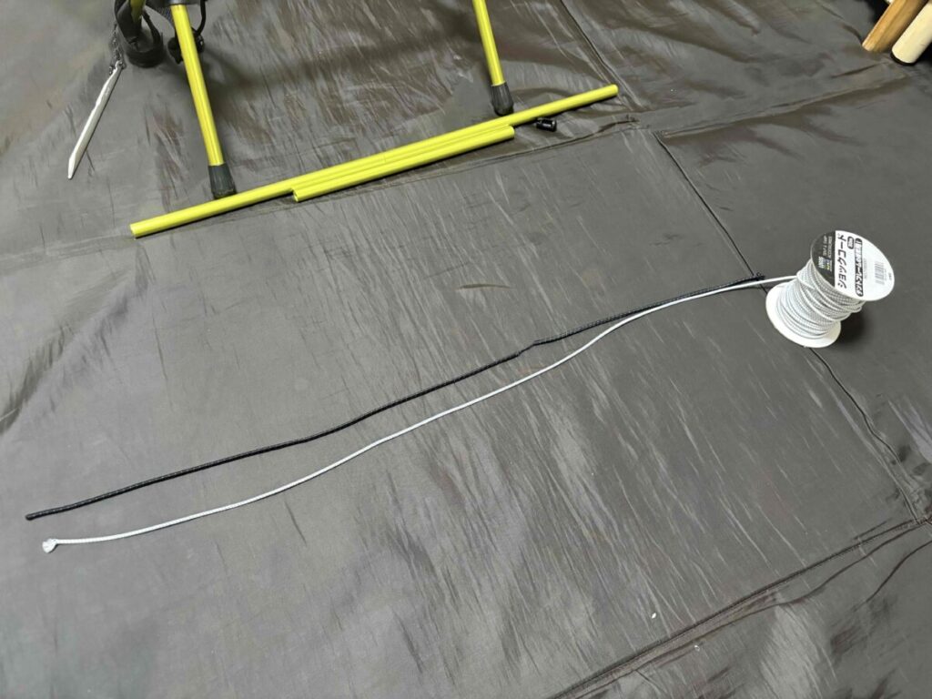 ヘリノックスチェアのショックコード交換手順_11