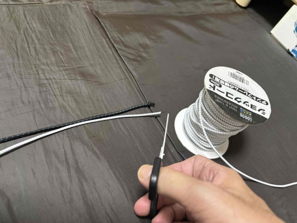 ヘリノックスチェアのショックコード交換手順_12