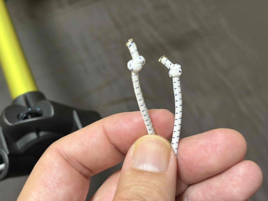 ヘリノックスチェアのショックコード交換手順_15