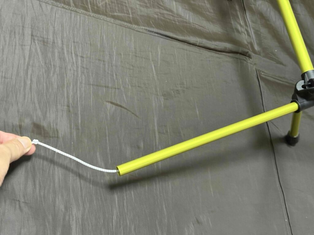 ヘリノックスチェアのショックコード交換手順_18