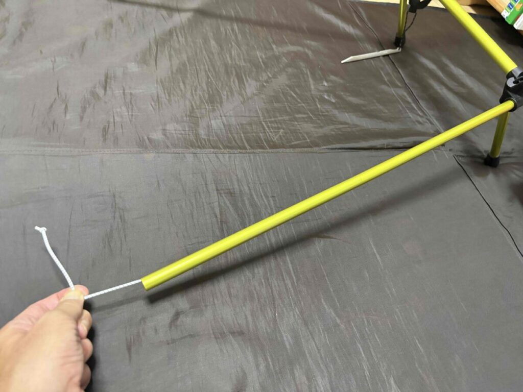 ヘリノックスチェアのショックコード交換手順_19