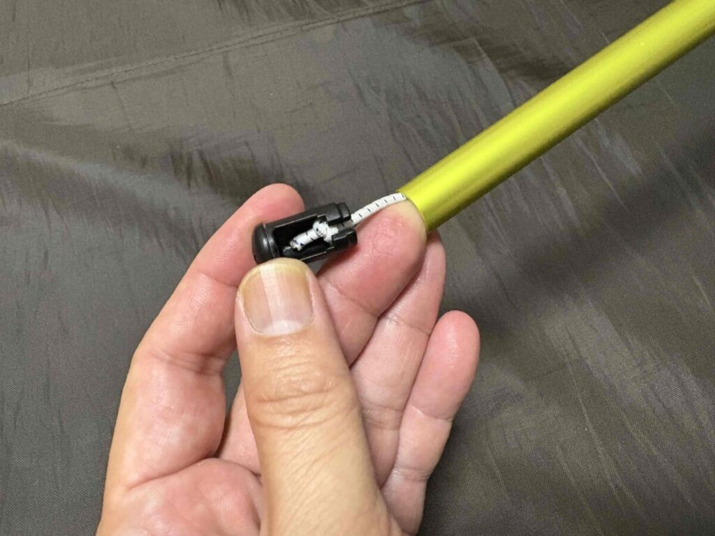 ヘリノックスチェアのショックコード交換手順_20